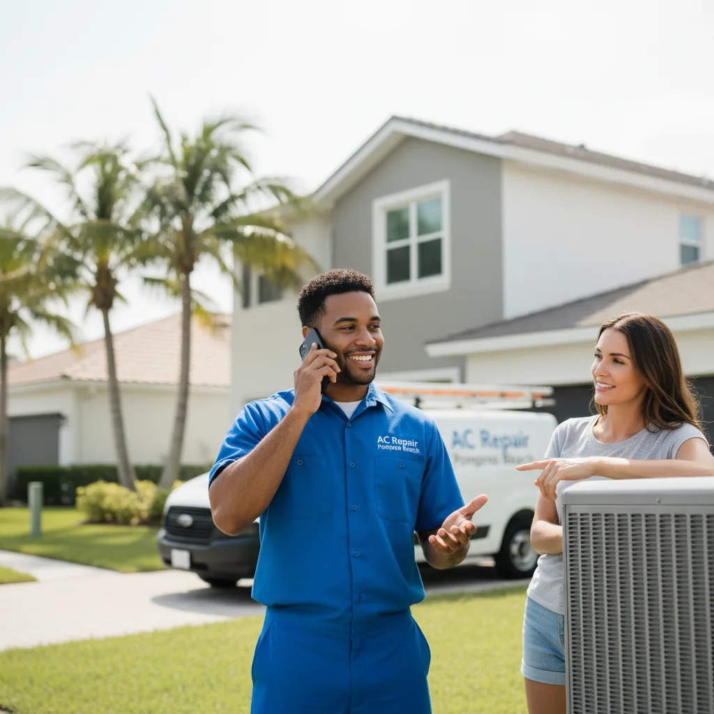AC Repair Pompano Beach customer support in Wrentham